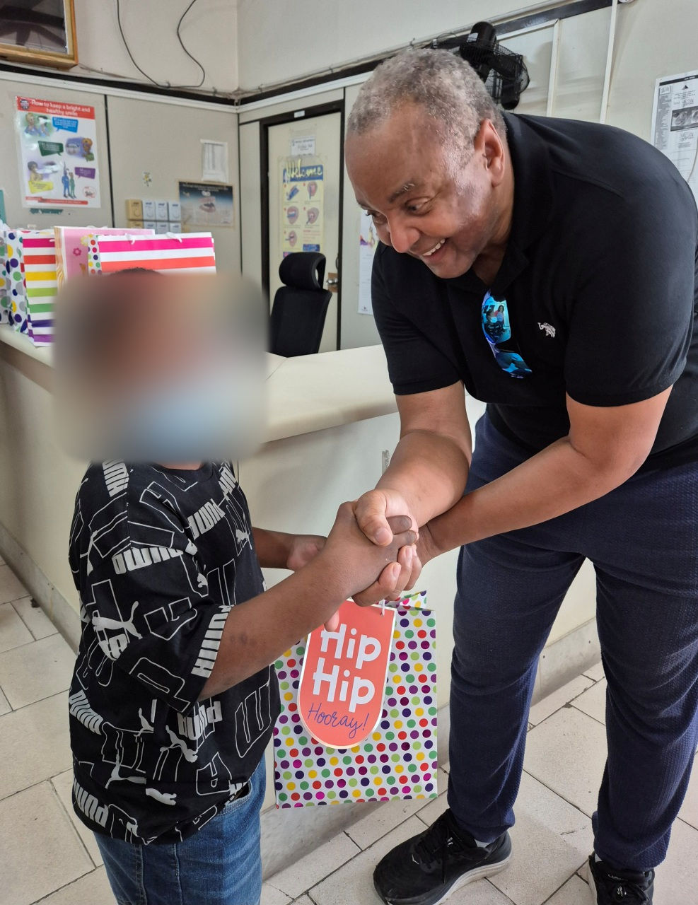 CASSM Foundation Global team at Bustamante Hospital for Children, Kingston